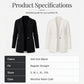 ✨ Elevated Everyday Comfort | Women's Lapel-Collar Knit Cardigan