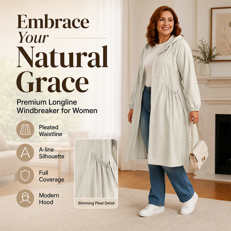Bestseller🏆🧥 Mid-Length Hooded Jacket – Timeless Silhouette & All-Day Comfort for Every Occasion