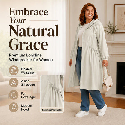 Bestseller🏆🧥 Mid-Length Hooded Jacket – Timeless Silhouette & All-Day Comfort for Every Occasion