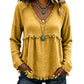 Bestseller🏆👚 Tassel V-Neck Blouse – Timeless Silhouette & All-Day Comfort for Every Look