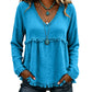 Bestseller🏆👚 Tassel V-Neck Blouse – Timeless Silhouette & All-Day Comfort for Every Look