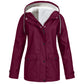 Women's Plush-Lined Windproof Hooded Jacket