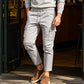 Men's Slim Fit Cargo Pants with Drawstring