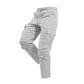 Men's Slim Fit Cargo Pants with Drawstring
