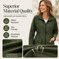 🌸LAST DAY SPECIAL PRICE!!☔ All-Weather Comfort | Women's Stylish Water-Resistant Everyday Jacket