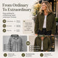 Women's Casual Corduroy Hooded Jacket