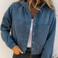 Women's Casual Corduroy Hooded Jacket