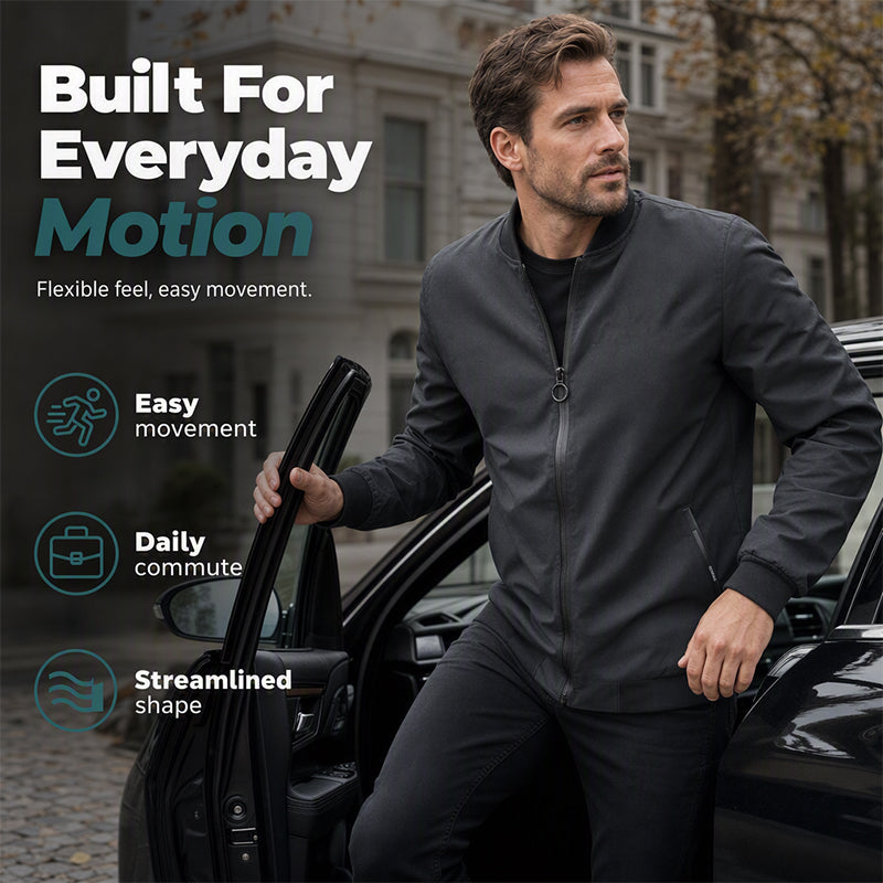 Men's Classic Casual Bomber Jacket