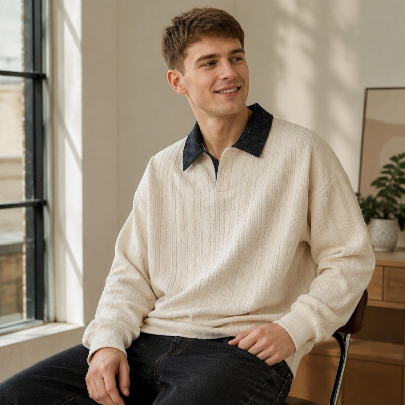 Men's Vintage Plus Size Sweatshirt