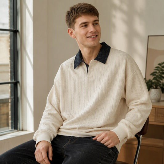 Men's Vintage Plus Size Sweatshirt