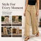 Women's Ruffle Hem Denim Jeans