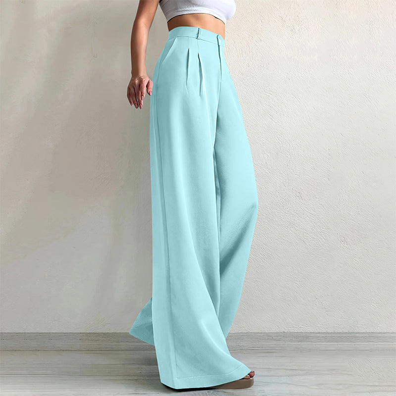 Women's High Waisted Wide Leg Suit Pants
