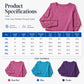 Women's Brushed Ribbed Long Sleeve Lace Patchwork Top