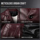 Men's Modern Slim Fit PU Leather Jacket
