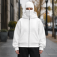Unisex Balaclava Zip-Up Hooded Jacket
