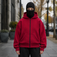 Unisex Balaclava Zip-Up Hooded Jacket