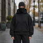 Unisex Balaclava Zip-Up Hooded Jacket
