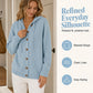 Women's Cozy Hooded Knit Cardigan