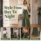 Leg-Lengthening Wide-Leg Jeans