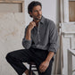 🧶 Vintage Texture, Easy Layers | Men's Relaxed Corduroy Button-Up Shirt