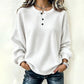 🔥50% OFF! Womens's Casual Waffle Knit Sweatshirt
