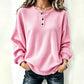 🔥50% OFF! Womens's Casual Waffle Knit Sweatshirt