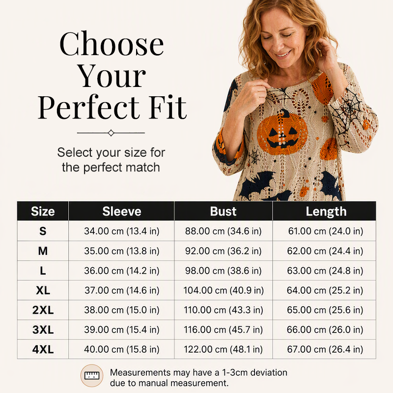 🎃Halloween Sale -50% OFF👻Women's Halloween Loose Fit Batwing Knit Sweater