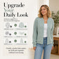 ⌛Limited-Time Offer-Women's Casual Knit Baseball Jacket