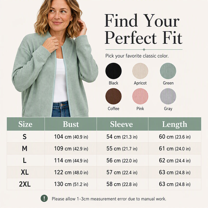 ⌛Limited-Time Offer-Women's Casual Knit Baseball Jacket