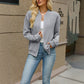 ⌛Limited-Time Offer-Women's Casual Knit Baseball Jacket