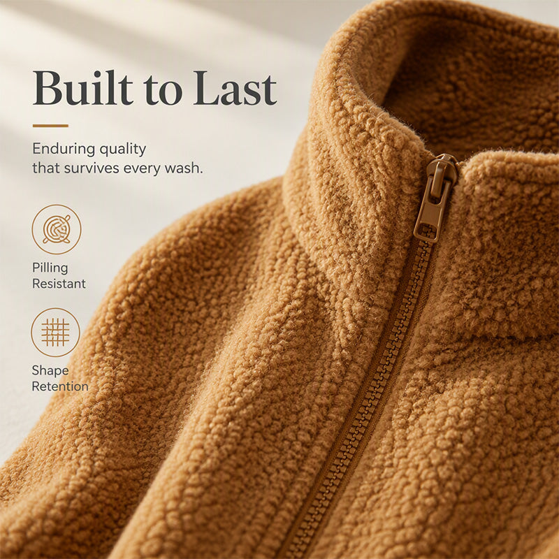 Women's Winter Full Zip Stand Collar Jacket