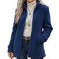 Women's Winter Full Zip Stand Collar Jacket