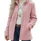 Women's Winter Full Zip Stand Collar Jacket