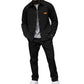 ✨ Elevated Comfort | Men's Waffle-Knit Button Jacket & Pants 2-Piece Set