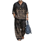 Men's Retro Loose Fit 2-Piece Set