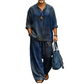 Men's Retro Loose Fit 2-Piece Set