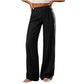 Women's Casual Striped Wide-Leg Pants