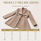 Women's Elegant Slim Fit Lapel Coat