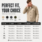 Men's Casual Waffle Textured Jacket