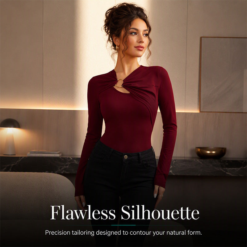 ⌛Limited-Time Offer-Sculpting Cutout Top
