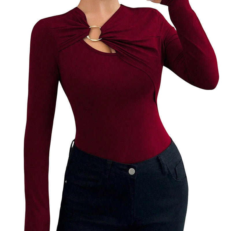 ⌛Limited-Time Offer-Sculpting Cutout Top