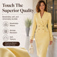 ⌛Limited-Time Offer-Women's Double-Breasted Blazer Dress