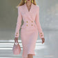 ⌛Limited-Time Offer-Women's Double-Breasted Blazer Dress