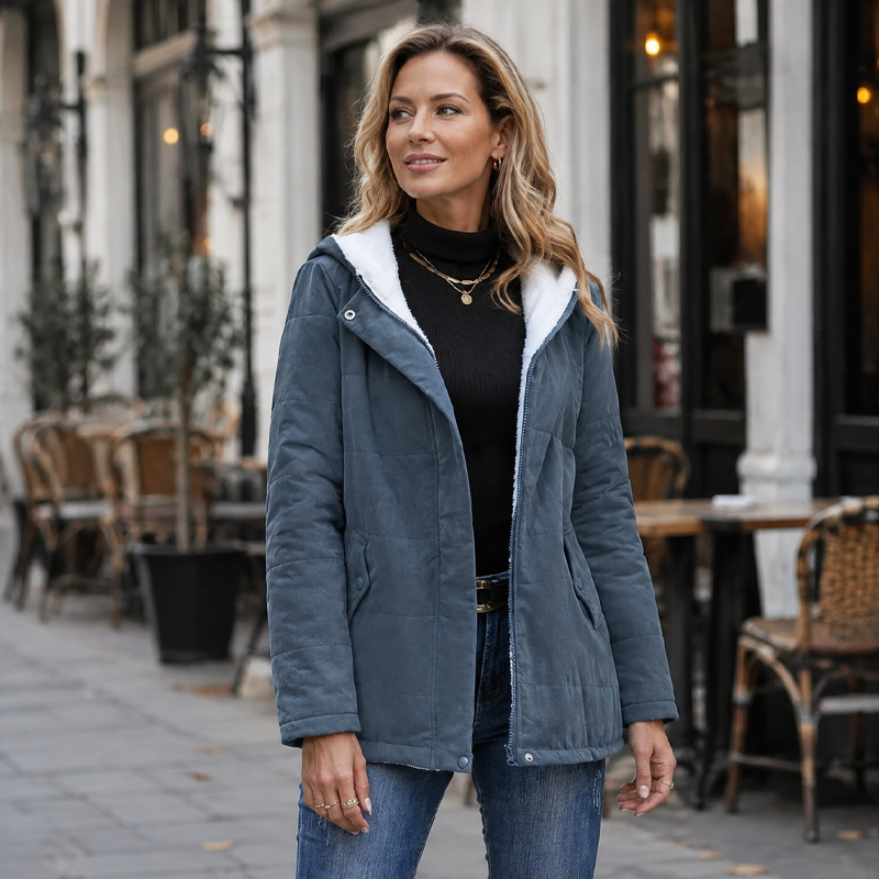 ⌛Limited-Time Offer-Women's Thickened Hooded Winter Jacket