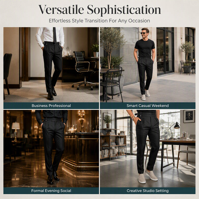 ⌛Limited-Time Offer-Men's Classic Slim Fit Casual Pants