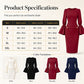 ⌛Limited-Time Offer-Women's Elegant Crew Neck Pencil Dress