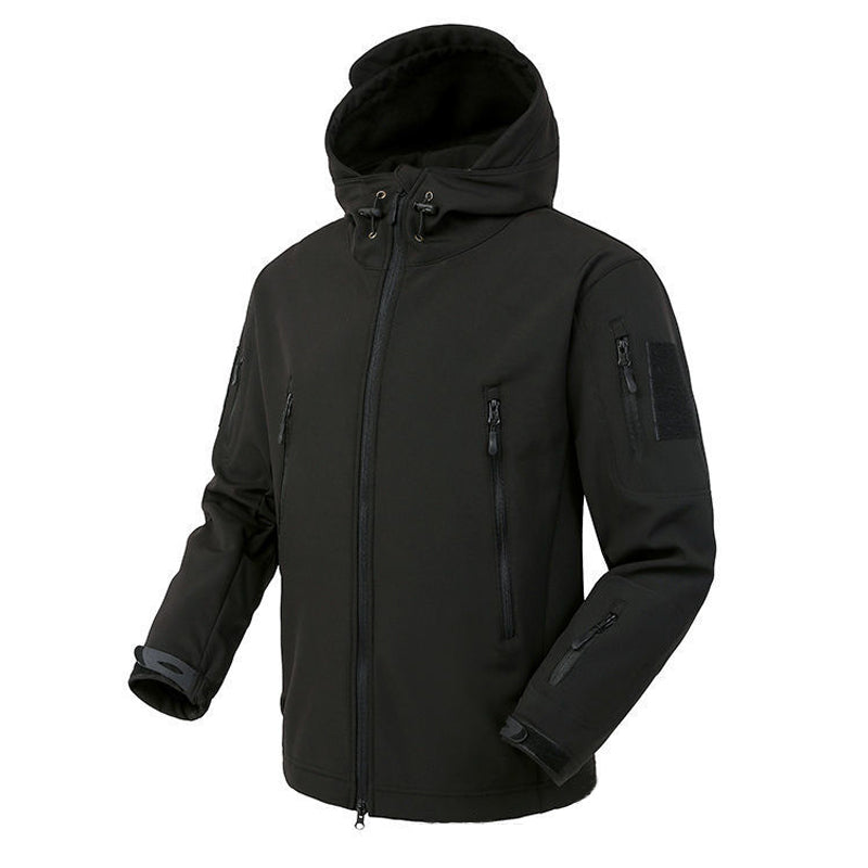 💥 Built for Wind & Rain | Men's Waterproof Insulated Outdoor Jacket