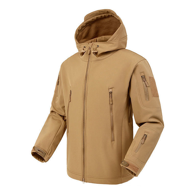 💥 Built for Wind & Rain | Men's Waterproof Insulated Outdoor Jacket