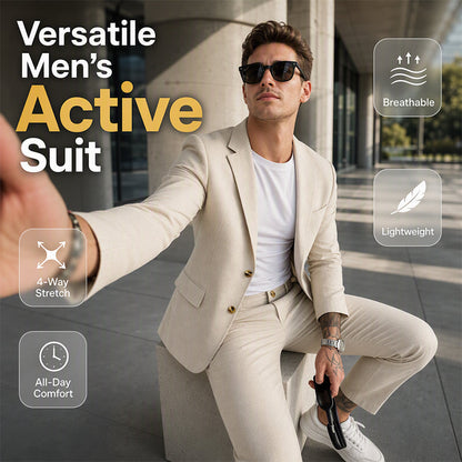 Men's Versatile Stretch Business Suit