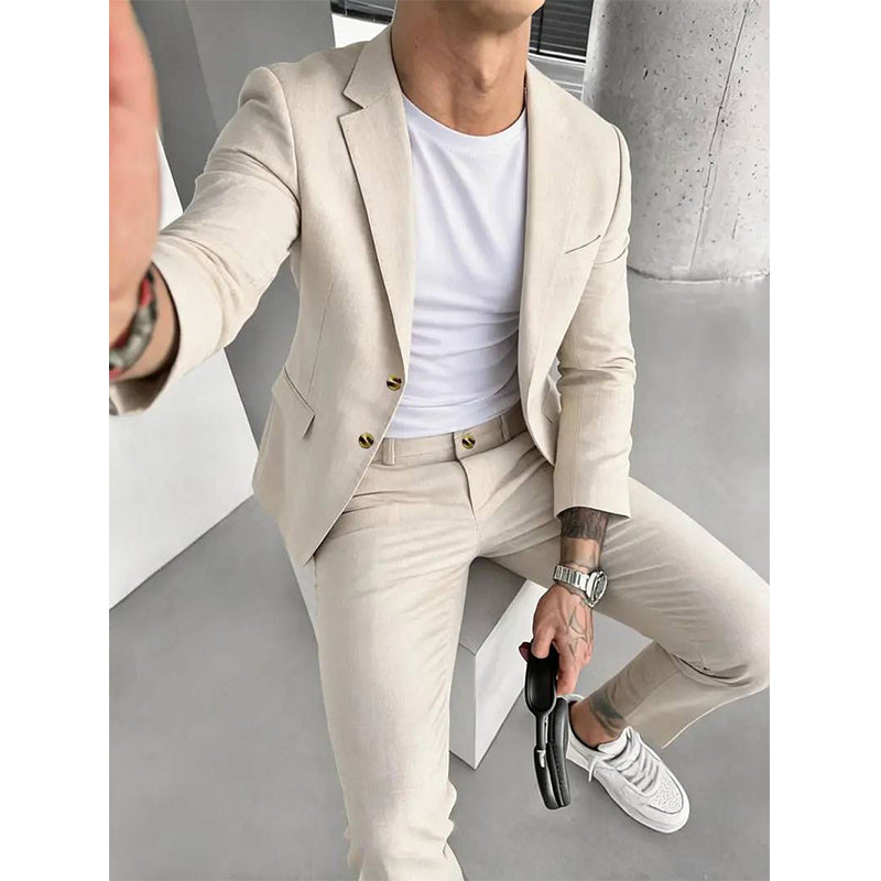 Men's Versatile Stretch Business Suit